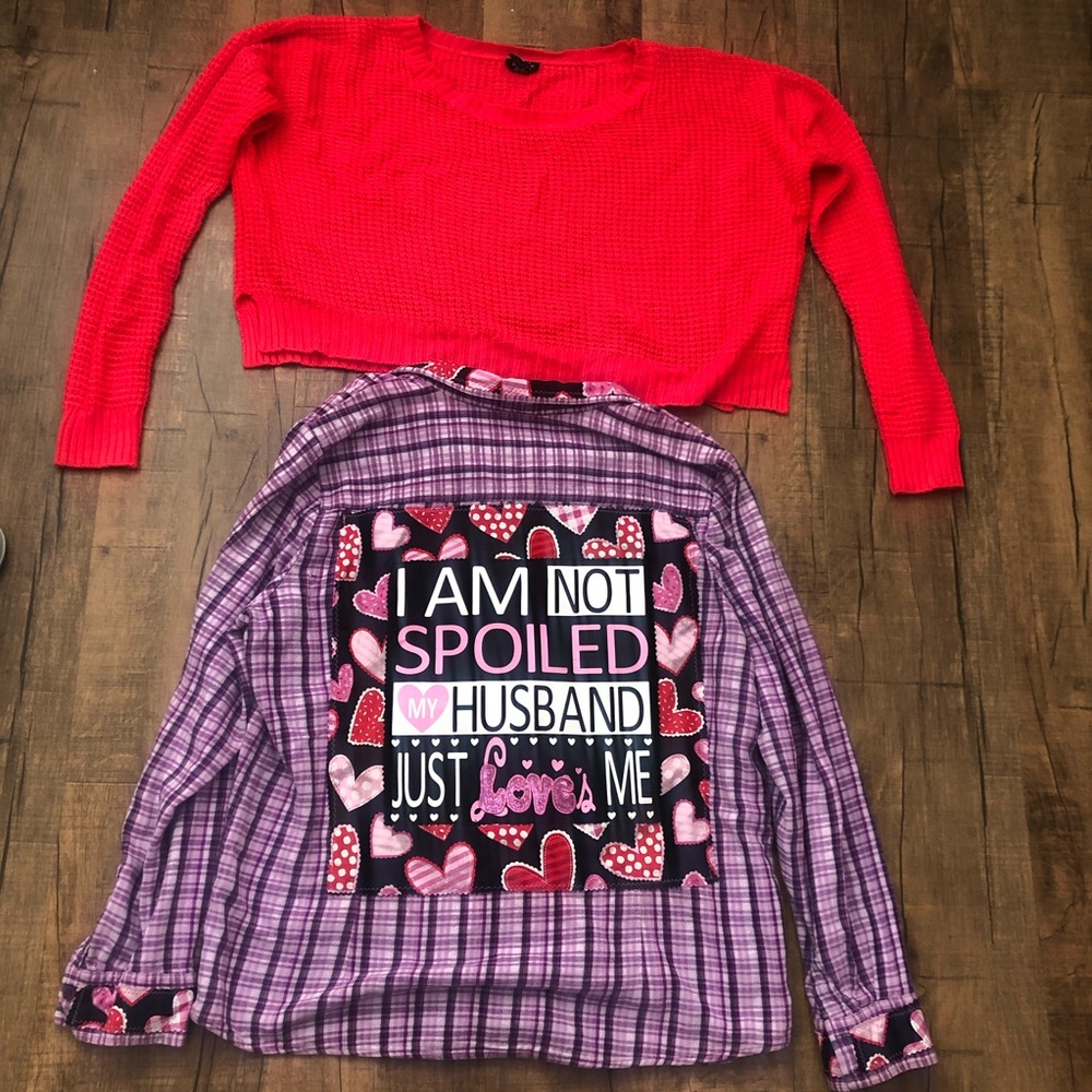 Jackets & Sweater Bundle Size Large - image 4